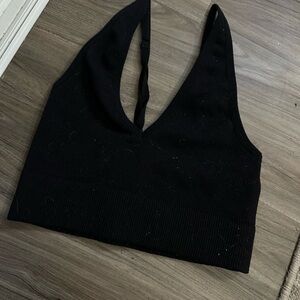 Garage Black Women's Crop Top